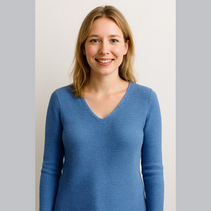 Tommy Bahama Blue V Neck Long Sleeve Sweater